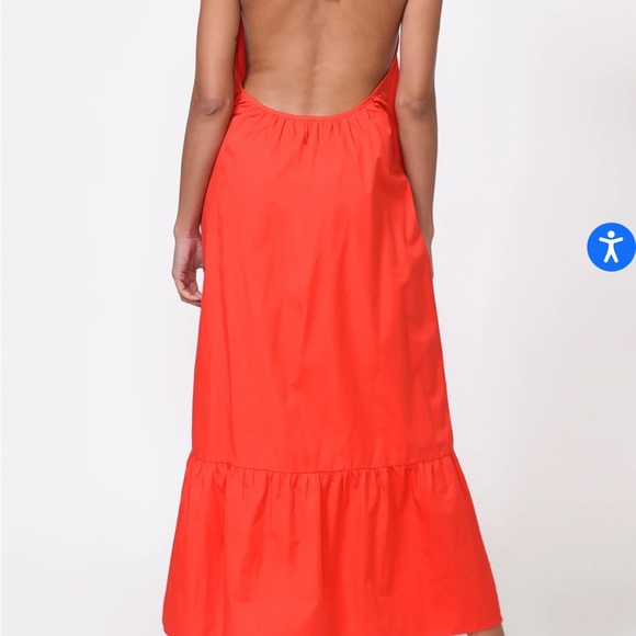 Gorgeous red maxi dress - Picture 7 of 10